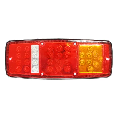Set di lampade posteriori per camion, LED, 280x105 mm, 24V, Breckner Germany. - immagine 4