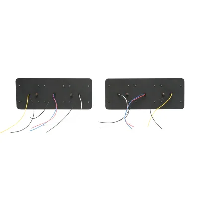 Set di lampade posteriori stop LED con 3 funzioni, 12-24V, 330x140 mm, Breckner Germany - immagine 3