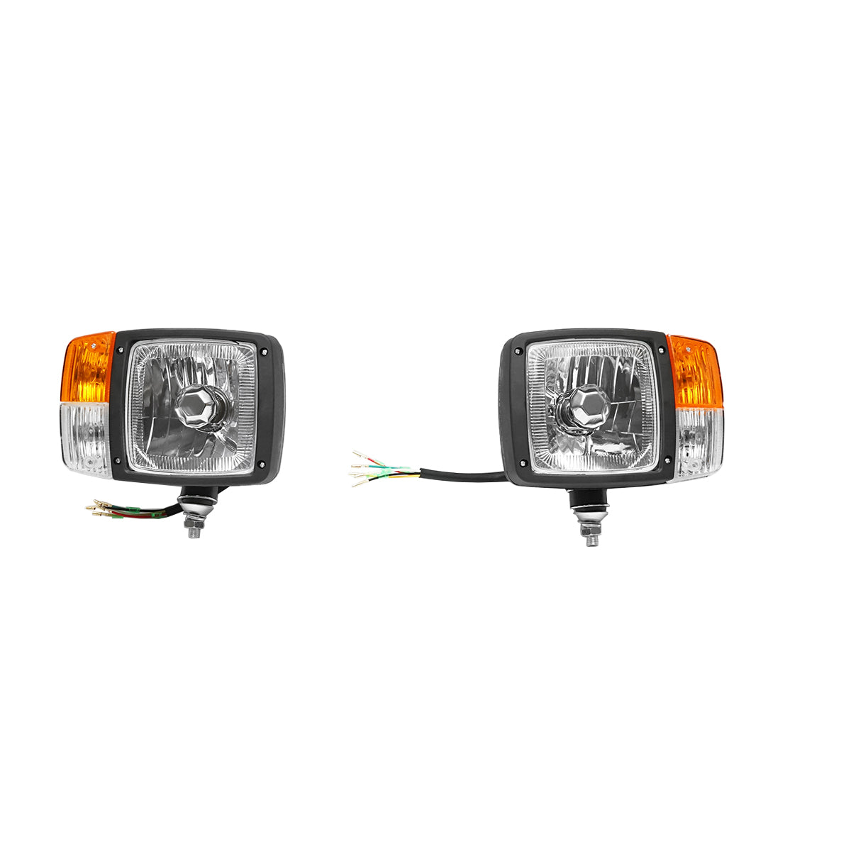 Set di lampade tipo faro con indicatori di direzione destro e sinistro 12V HR-A-022 Breckner Germany