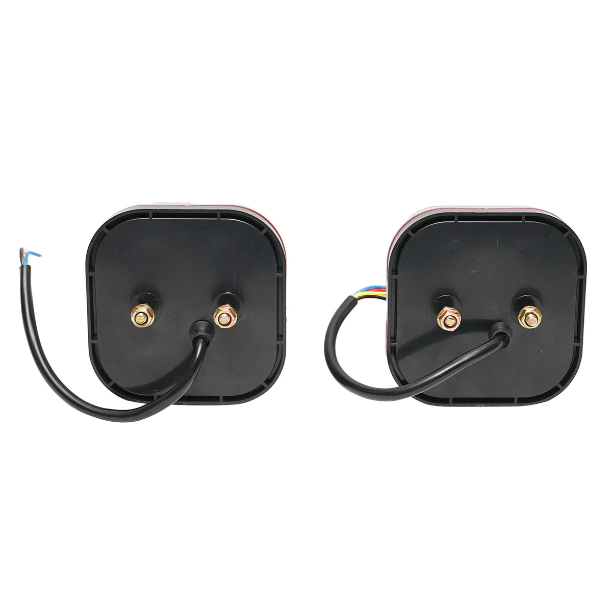 Set di lampi posteriori LED per rimorchio/camion, 12-24V, 97x95x34 mm, Breckner Germany - immagine 2
