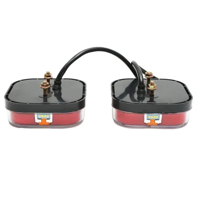 Set di lampi posteriori LED per rimorchio/camion, 12-24V, 97x95x34 mm, Breckner Germany - immagine 5