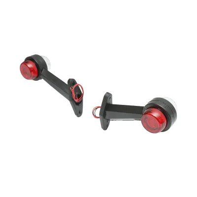 Set di luci di posizione laterali a LED 12/24V, rosso-bianco Breckner Germany - immagine 3