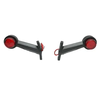 Set di luci di posizione laterali a LED 12/24V, rosso-bianco Breckner Germany