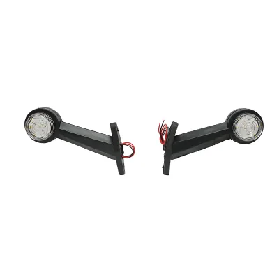 Set di luci di posizione laterali a LED 12/24V, rosso-bianco Breckner Germany - immagine 2