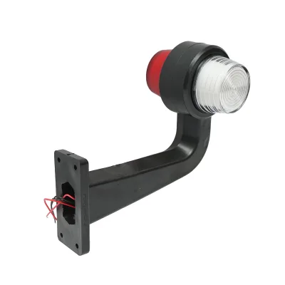 Set di luci di posizione laterali a LED con braccio 12-24V, bianco-rosso FR0158 Breckner Germany - immagine 3