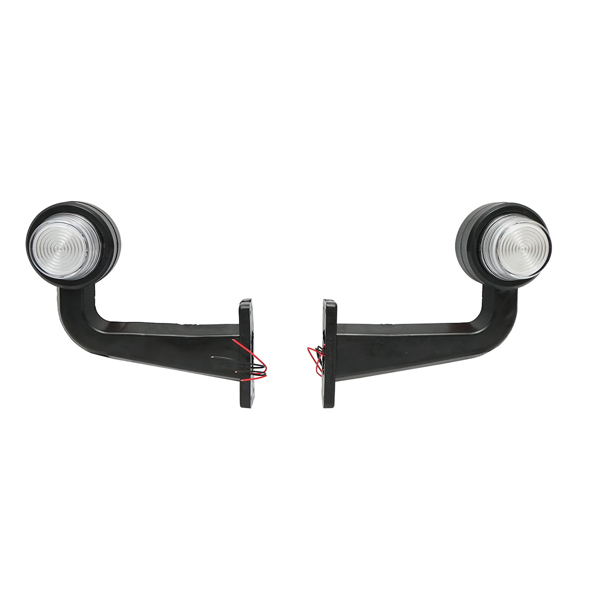 Set di luci di posizione laterali a LED con braccio 12-24V, bianco-rosso FR0158 Breckner Germany