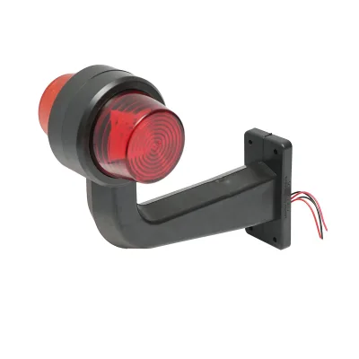 Set di luci di posizione laterali a LED con braccio 12-24V, giallo-rosso FR0157 Breckner Germany - immagine 4