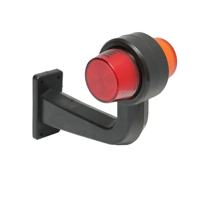 Set di luci di posizione laterali a LED con braccio 12-24V, giallo-rosso FR0158 Breckner Germany - immagine 3