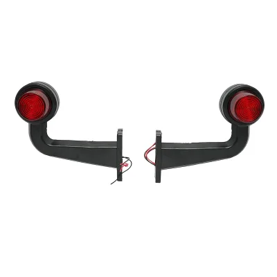 Set di luci di posizione laterali a LED con braccio 12-24V, rosso-bianco FR0157 Breckner Germany