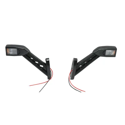 Set di luci di posizione laterali a LED con braccio 24V, rosso-bianco-giallo