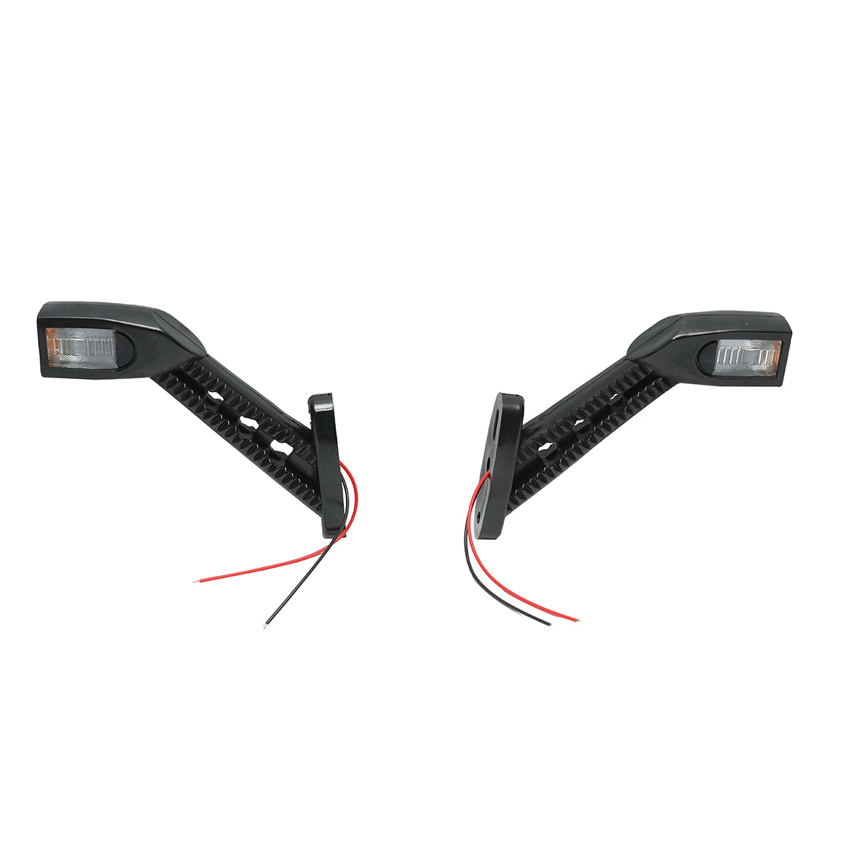 Set di luci di posizione laterali a LED con braccio 24V, rosso-bianco-giallo