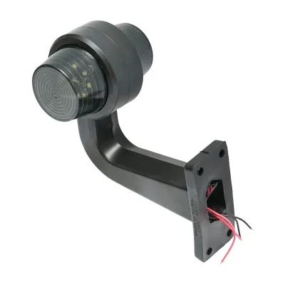 Set di luci di posizione laterali a LED rosso-bianco fumé 12V-24V Breckner Germany - immagine 2