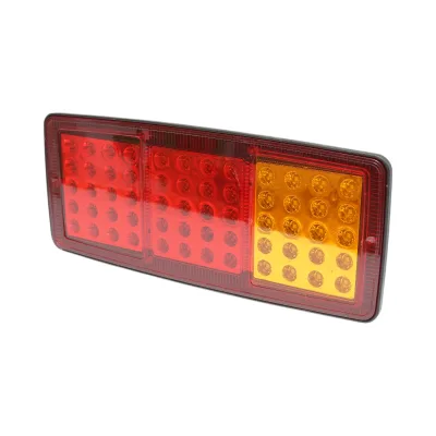 Set di luci di stop posteriori a LED 24V per camion/rimorchio 345x145x25mm - immagine 2