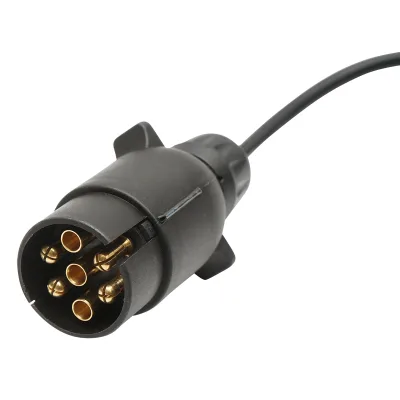 Set di luci LED magnetiche per rimorchio, spina a 7 poli, cavo da 2,5 m tra le luci posteriori, cavo spina da 7,5 m 12 V Breckner Germany - immagine 6