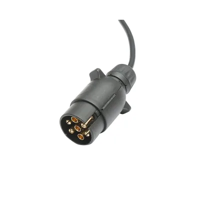 Set di luci magnetiche a LED per rimorchi con triangoli riflettenti, spina a 7 pin, cavo da 2,5 m, cavo spina = 7,5 m - immagine 5