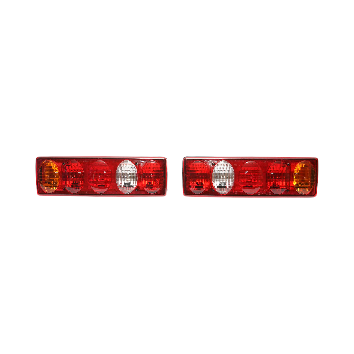 Set di luci posteriori per camion DAF 24V sinistra-destra 412x129x70mm Breckner Germany