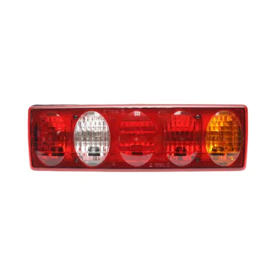 Set di luci posteriori per camion DAF 24V sinistra-destra 412x129x70mm Breckner Germany - immagine 4