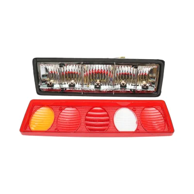 Set di luci posteriori per camion DAF 24V sinistra-destra 412x129x70mm Breckner Germany - immagine 3