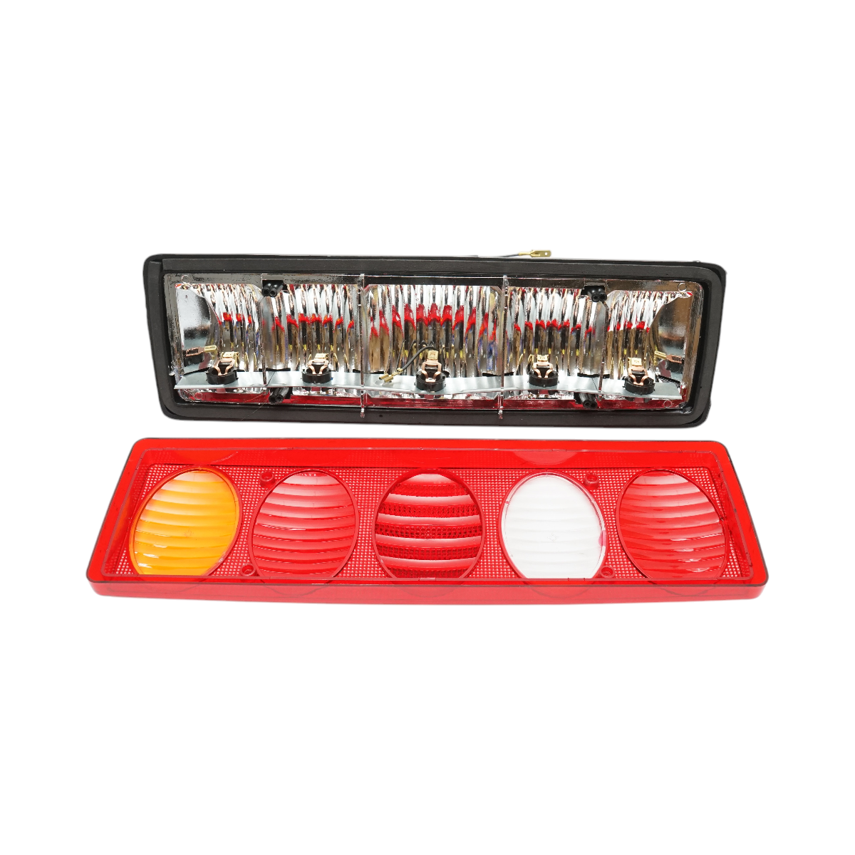 Set di luci posteriori per camion DAF 24V sinistra-destra 412x129x70mm Breckner Germany - immagine 3