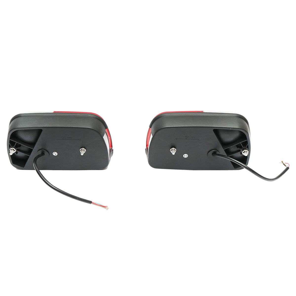 Set di luci posteriori per camion sinistra/destra con lampadina da 12 V Breckner Germany - immagine 2