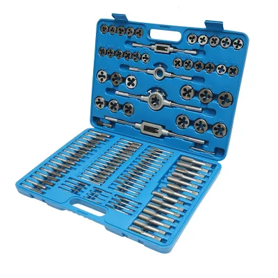 Set di maschi e filiere metrici M2-M18mm 110 pezzi Breckner Germany - immagine 2