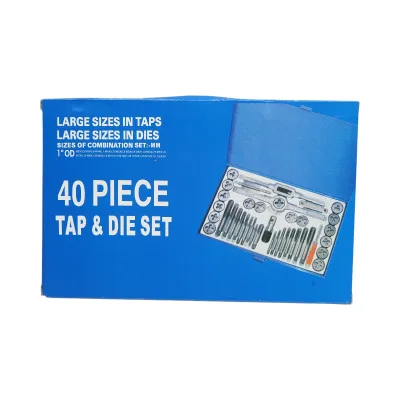 Set di maschi e filiere metrici M3-M12mm 40 pezzi Breckner Germany - immagine 4