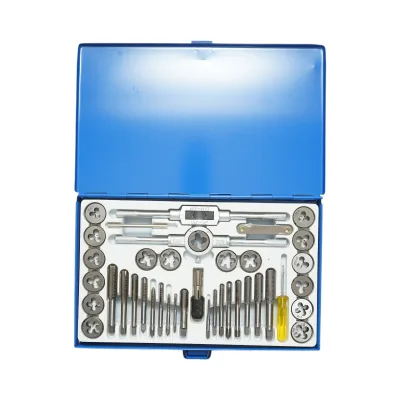 Set di maschi e filiere metrici M3-M12mm 40 pezzi Breckner Germany - immagine 2
