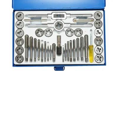 Set di maschi e filiere metrici M3-M12mm 40 pezzi Breckner Germany - immagine 3