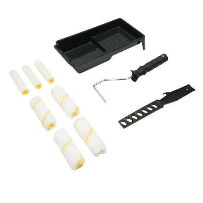 Set di mini rulli e vassoio per pittura, 10 pezzi Breckner Germany