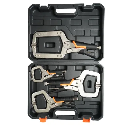 Set di pinze autobloccanti con ganasce tipo C, 4 pezzi - immagine 2