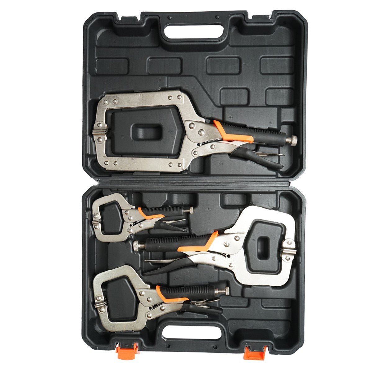 Set di pinze autobloccanti con ganasce tipo C, 4 pezzi - immagine 2
