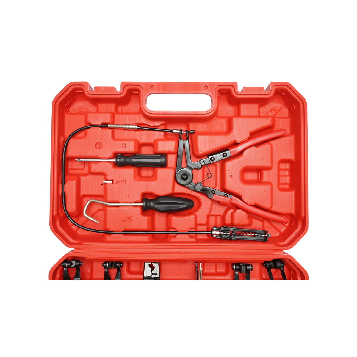 Set di pinze per fascette di tubi 9 pezzi Breckner Germany - immagine 5