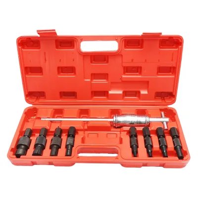 Set di pressa estrattore per iniettori, boccole, cuscinetti interni con martello scorrevole inerziale 8-32mm