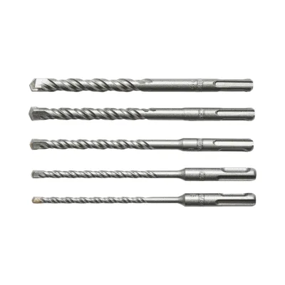 Set di punte da trapano SDS Crownman da 5 pezzi per calcestruzzo, muratura, mattoni - immagine 4