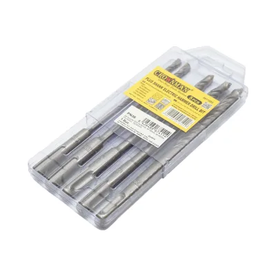 Set di punte da trapano SDS Crownman da 5 pezzi per calcestruzzo, muratura, mattoni - immagine 2