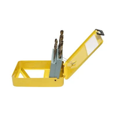 Set di punte elicoidali HSS Crownman da 25 pezzi da 1-10 mm con gambo cilindrico per metallo - immagine 4