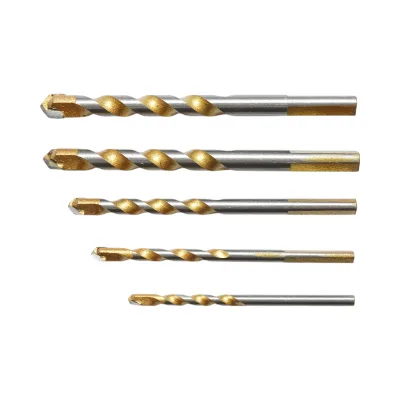 Set di punte multifunzione Crownman da 5 pezzi da 5-12 mm per metallo, alluminio, legno, PVC, piastrelle - immagine 4