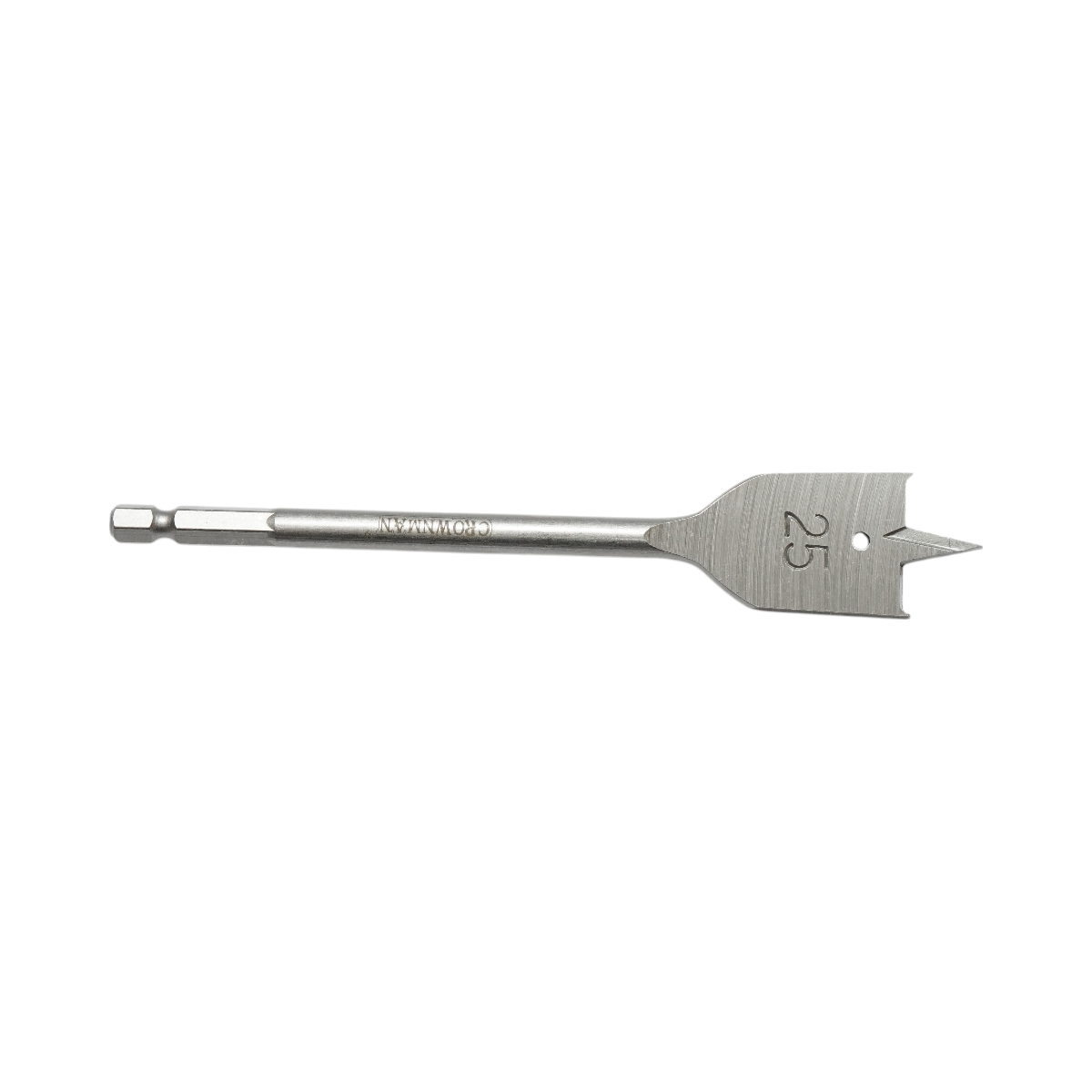 Set di punte piatte Crownman da 6 pezzi da 10-25 mm per legno - immagine 4