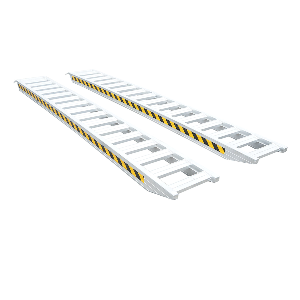 Set di rampe in alluminio da 4,5 t per carico/scarico, 400 × 45 × 14,2 cm - immagine 3