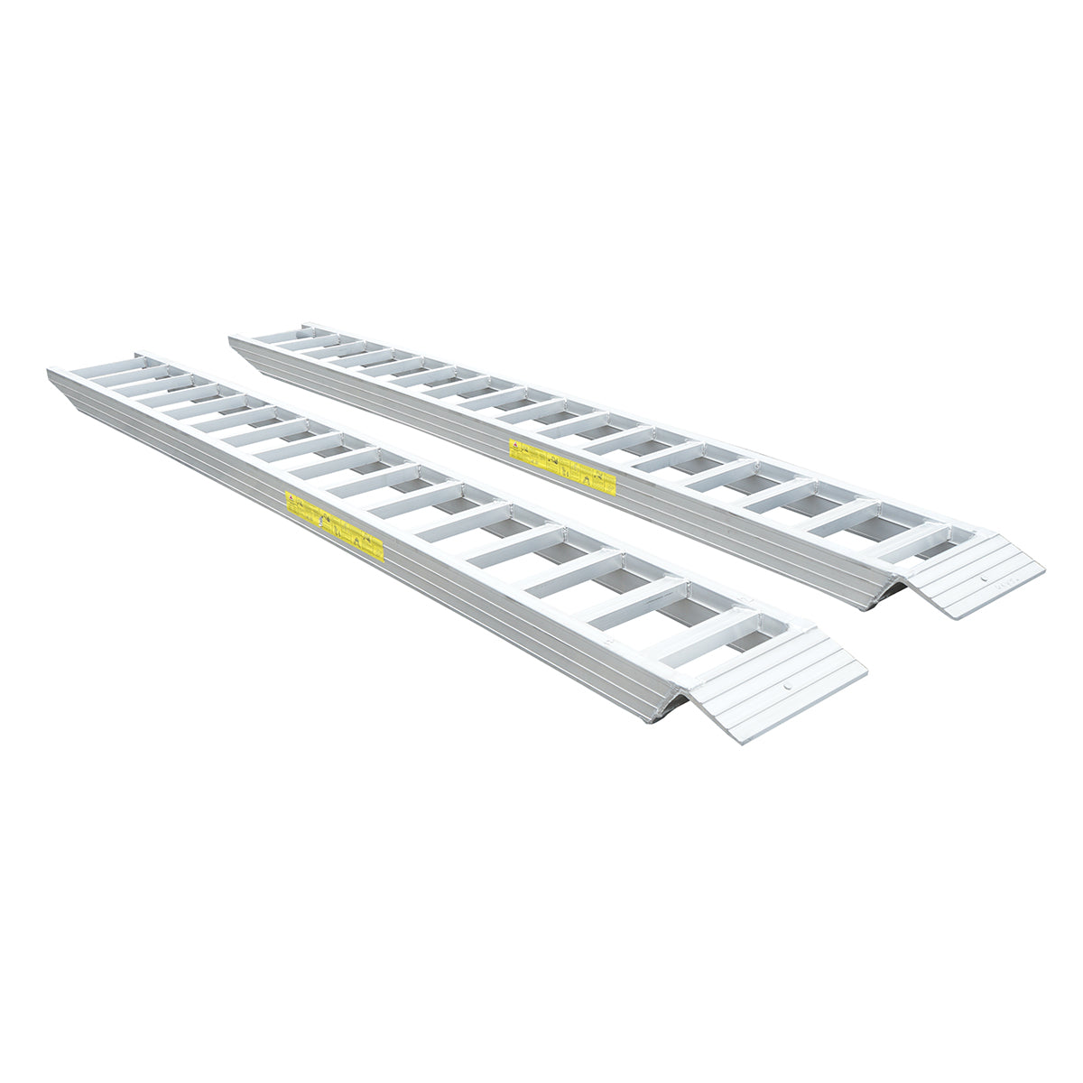 Set di rampe in alluminio da 4,5 t per carico/scarico, 400 × 45 × 14,2 cm - immagine 6