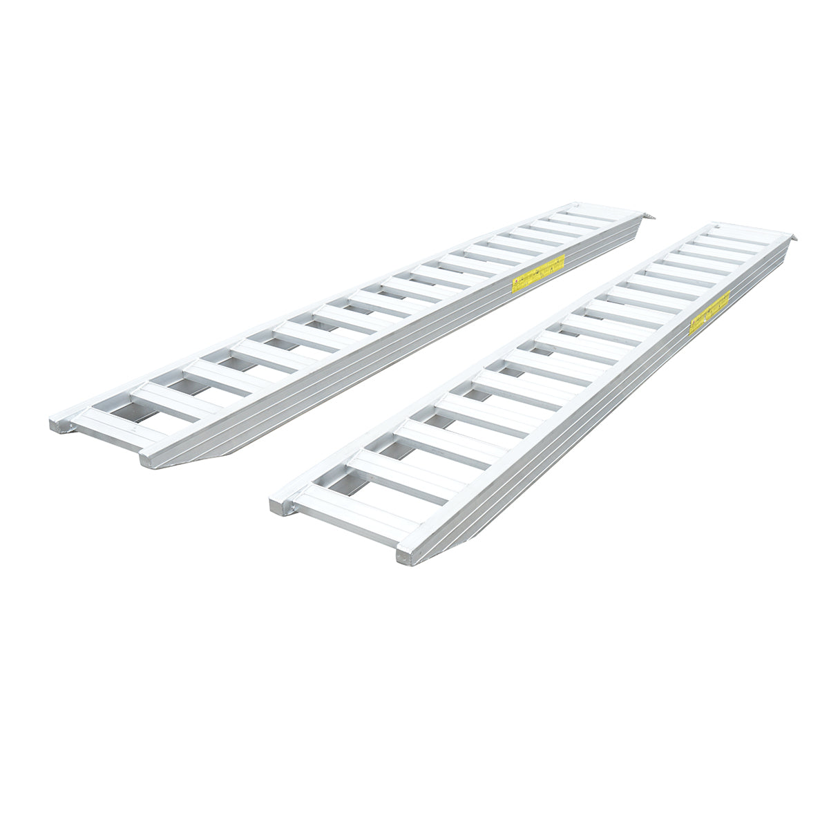 Set di rampe in alluminio da 4,5 t per carico/scarico, 400 × 45 × 14,2 cm - immagine 5