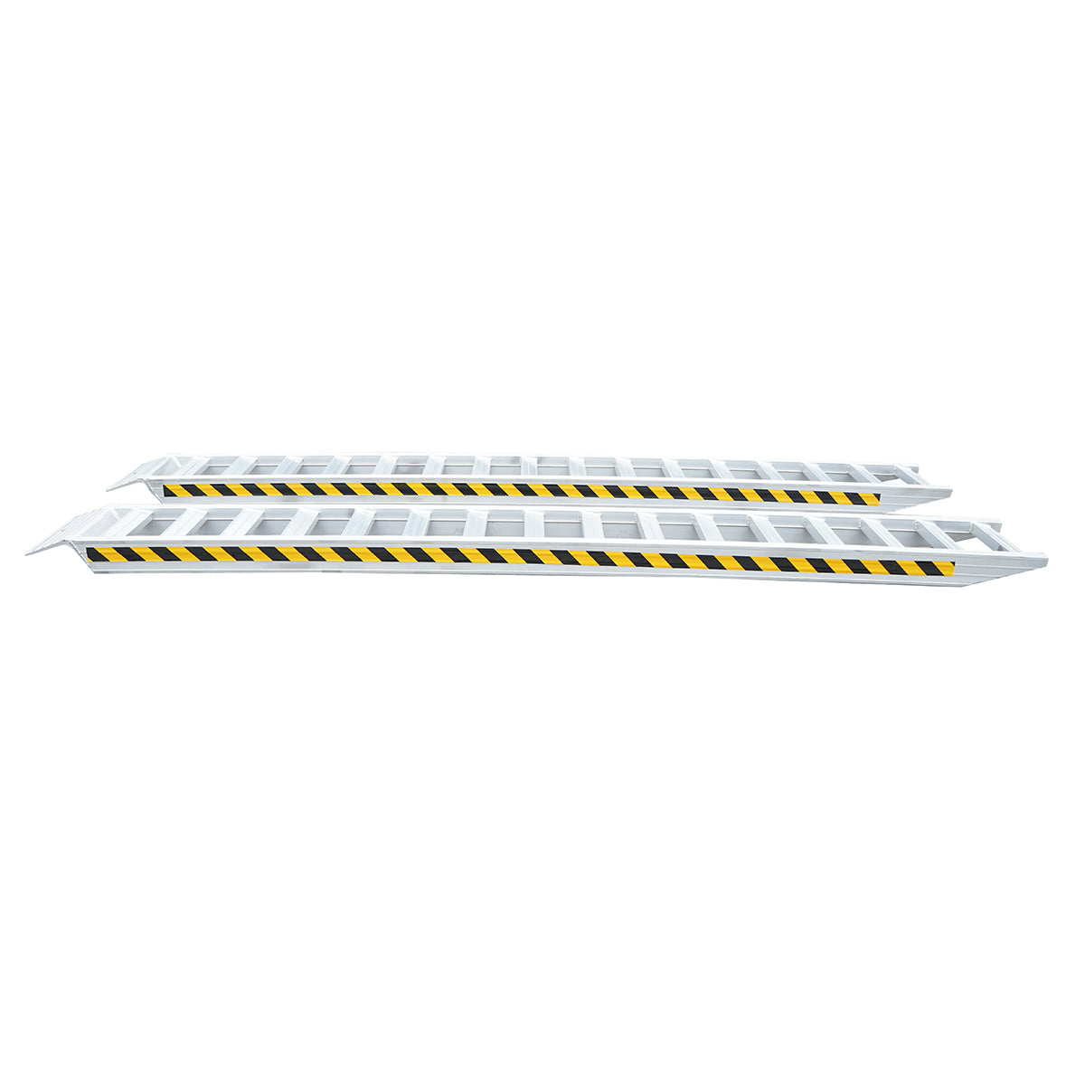 Set di rampe in alluminio da 4,5 t per carico/scarico, 400 × 45 × 14,2 cm - immagine 2