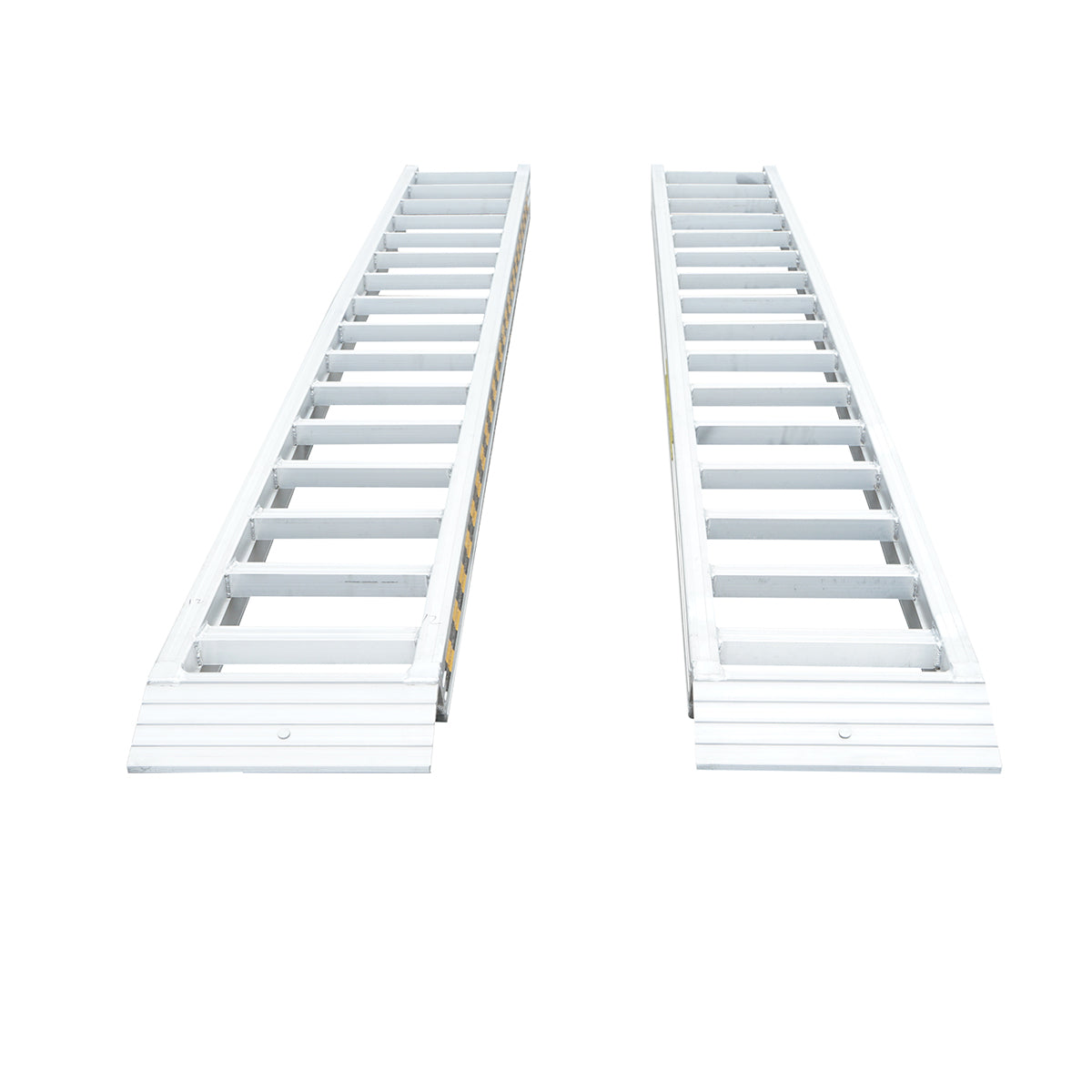 Set di rampe in alluminio da 4,5 t per carico/scarico, 400 × 45 × 14,2 cm - immagine 4