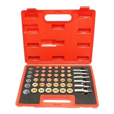 Set di riparazione filettatura tappo coppa dell'olio, 114 pezzi Breckner Germany