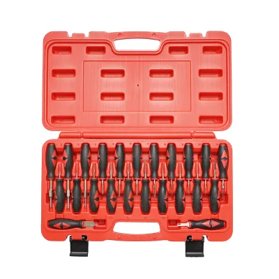Set di strumenti per rimuovere pin e terminali da connettori elettrici auto, 23 pezzi Breckner Germany - immagine 3