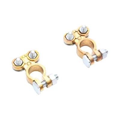 Set di terminali per batteria in bronzo con morsetto a vite Breckner Germany - immagine 3