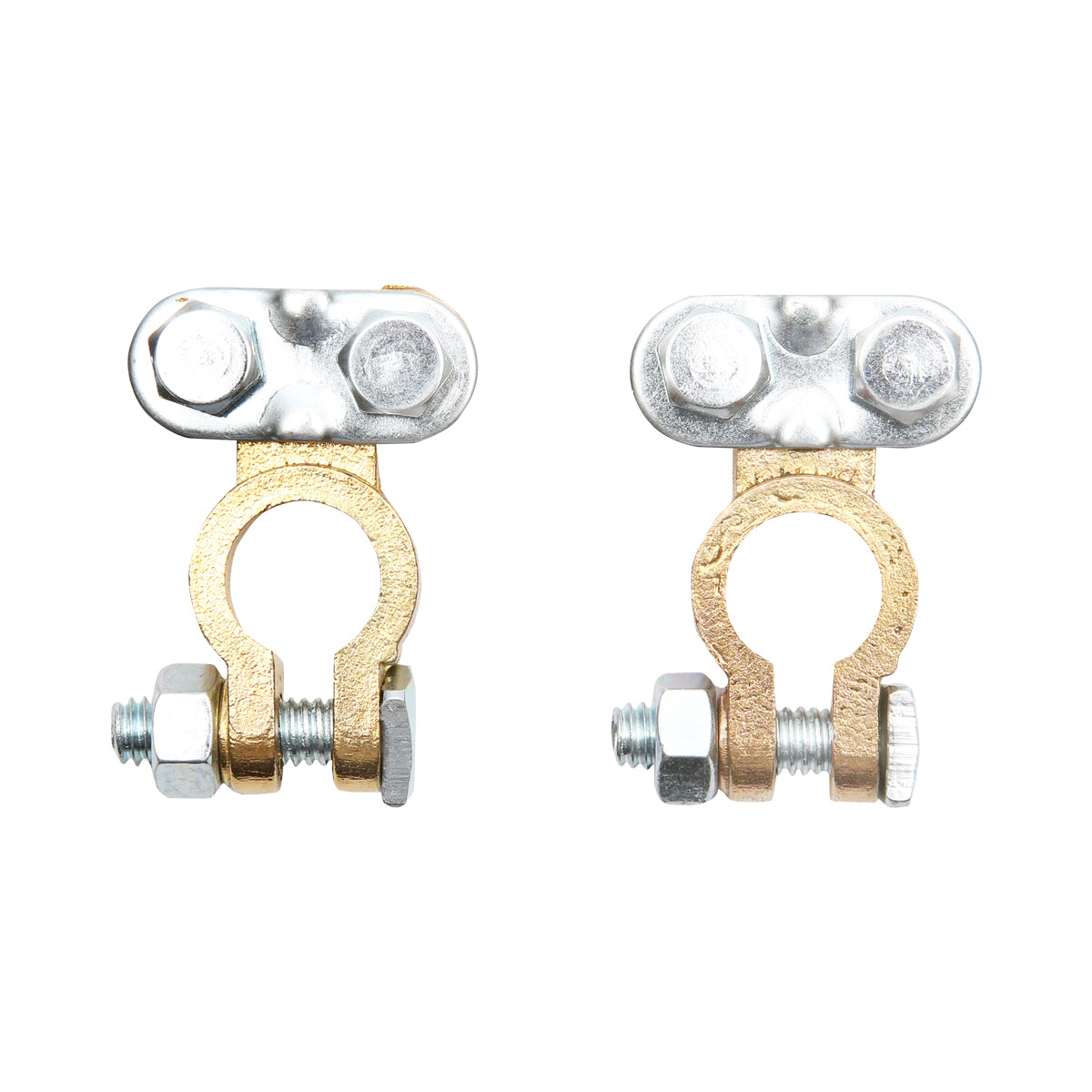 Set di terminali per batteria in bronzo con morsetto a vite Breckner Germany