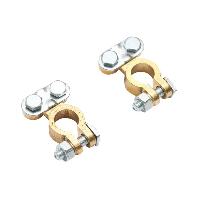 Set di terminali per batteria in bronzo con morsetto a vite Breckner Germany - immagine 5