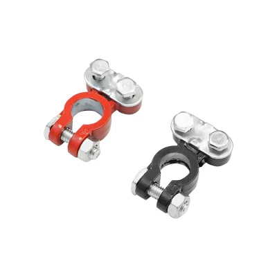 Set di terminali per batteria rossi e neri Breckner Germany - immagine 4