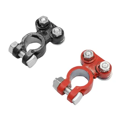 Set di terminali per batteria rossi e neri Breckner Germany - immagine 3